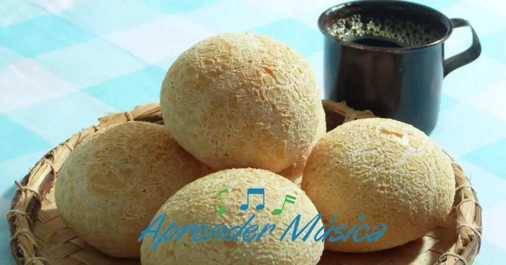 Pãozinho de queijo música e diversão